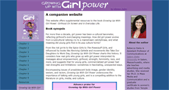 Desktop Screenshot of growingupwithgirlpower.com