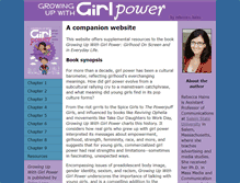 Tablet Screenshot of growingupwithgirlpower.com